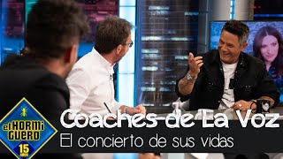 Los coaches de La Voz recuerdan el concierto que ha marcado sus vidas  El Hormiguero [upl. by Nnaarat575]