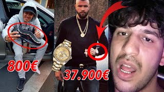 WIE VIEL IST DAS RAPPER OUTFIT WERT 41000€ Outfit [upl. by Ledniahs]