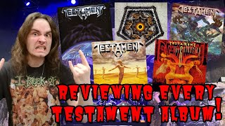 Reviewing EVERY Testament Album [upl. by Avraham814]