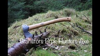 Gransfors Bruk Hunters Axe for Bushcraft  A day in the woods with an axe [upl. by Tirreg]