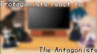 Danganronpa Protagonists react to The Antagonists  Danganronpa  Part 12 [upl. by Reddin]