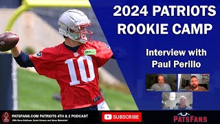 Patriots Fourth amp Two Podcast Paul Perillo Interview [upl. by Nossah]