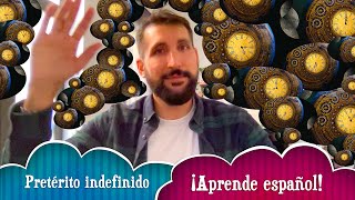 ⏱️ ¿Cómo se conjuga el PRETÉRITO INDEFINIDO en español 👨🏻‍🏫 VERBOS regulares e IRREGULARES ⌛ [upl. by Dnalyaw]