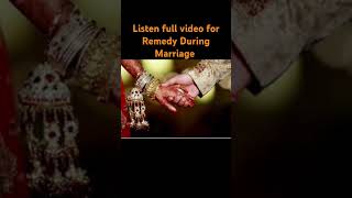 Remedy During Marriage of Widower  Vidur ki Shadi me Ye Upay Jarur Kare  Remedy in 2nd Marriage [upl. by Schmitz]