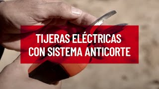 Tijeras eléctricas con sistema anticorte  Bellota Herramientas [upl. by Jannelle]