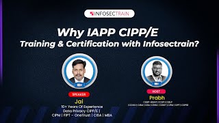 Why IAPP CIPPE Training amp Certification with Infosectrain [upl. by Okika]