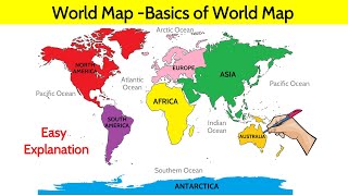 World Map  Basics of World Map [upl. by Jock832]