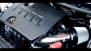 2011 Toyota Corolla S Takeda Intake [upl. by Hallee]