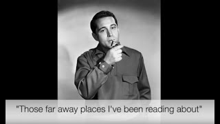 LYRICS Far Away Places by Perry Como [upl. by Ilke]