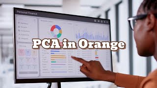 Pca In Orange Data Mining [upl. by Ahseila]