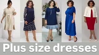 PLUS SIZE DRESSES – fall trends [upl. by Juliana]