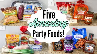 5 EPIC Appetizers To Make For Your Next Party  Julia Pacheco [upl. by Ativak]