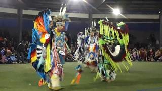 Mens Fancy Crow Hop amp Trick song Young Spirit at Saddle Lake Powwow [upl. by Hallock545]