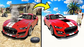 Fixing RARE FORD MUSTANG GT in GTA 5 [upl. by Arakahs780]