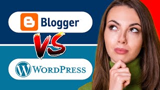 Blogger vs Wordpress 2023  which is better for making money [upl. by Fiertz]