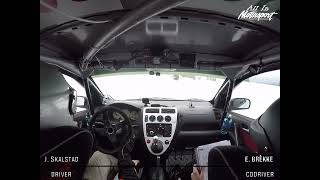 All In Motorsport  Blefjell Rallysprint 2024 SS2  Honda Civic Type R [upl. by Kriste853]