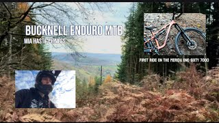 Bucknell Enduro  First ride on the Merida OneSixty 7000 [upl. by Alleram]