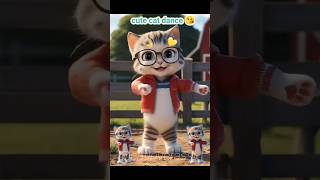 Best cat dance 😘😘shortsvideo catlover cat trending [upl. by Searby616]