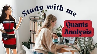 Fueling My Quants Study Session  day 2045 study vlog for CAT exam [upl. by Darb266]