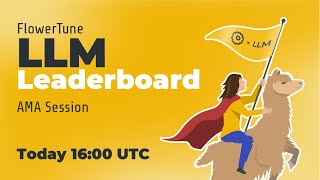 FlowerTune LLM Leaderboard AMA Session [upl. by Viccora]