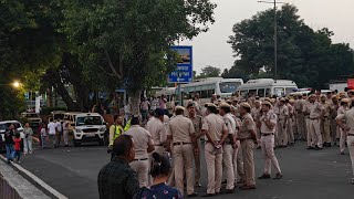 Sonam Wangchuk and 150 Pad Yatris Released Heading Towards Raj Ghat from Bawana Police Station [upl. by Misa]