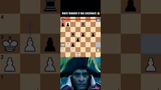 Not CHECKMATE 😂‼️ chess 🔥 chessproblems chessgame checkmate games gaming chessmates music ♟️ [upl. by Nirrac]