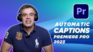 How to Create Captions Automatically  Premiere Pro 2023 [upl. by Ninnette]