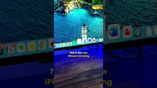 How to Use iPhone Mirroring on Mac  iOS 18 amp macOS 15 shorts [upl. by Norved]