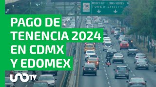 Pago de tenencia 2024 en CDMX y Edomex exentos y todo lo que debes saber del trámite [upl. by Donela120]