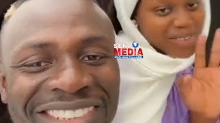 Sadio Mané en toute complicité avec sa femme ♥️😂 Célibataire amnan problème nak 😬 [upl. by Runkle]