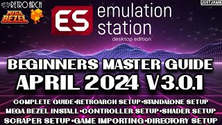 EmulationStation DE ☆ Ultimate Allinone Setup Guide 2024 emulationstation emulator frontend [upl. by Dazhehs]