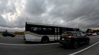 Suffolk County Transit 1007 on Route 1 S1 to Halestine Fire Dept at Broadhollow Rd and LI Expwy [upl. by Voorhis]