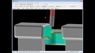 SURFCAM Tutorial  Introduction to 5Axis Swarf Part 2 [upl. by Ycats594]