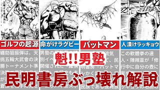 【魁男塾】9割は信じた…民明書房の説得力ある衝撃のウソ説を紹介！！ [upl. by Petulia]