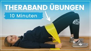 7 Theraband Übungen für den ganzen Körper ➡️ Steigere Deine Kraft [upl. by Furtek]