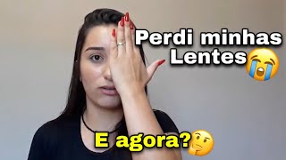 PERDI MINHA LENTE DE CONTATO RÍGIDA 😭 [upl. by Knapp]