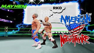 The American Nightmare Ultra Event playthrough WWE MAYHEM [upl. by Hoban]