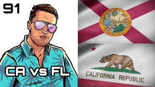 FLORIDA vs CALIFORNIA  What state is winner for life [upl. by Nylear531]