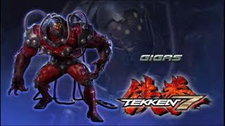 Tekken 7 Gigas Story [upl. by Icyaj]