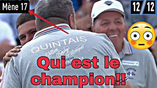 une partie de 17 mènes  Quintais Suchaud contre Bonetto match Inoubliable Full HD [upl. by Belldas]