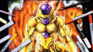 Drawing Golden Frieza [upl. by Ancalin]