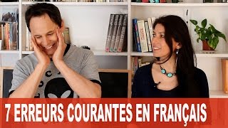 7 ERREURS COURANTES EN FRANÇAIS [upl. by Gray]