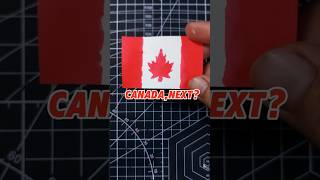 Canada flag marker color 🇨🇦🎨 satisfying shorts [upl. by Kosel233]