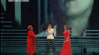 ANGELICA VALE ANGELICA MARIA Y GLORIA TREVI CANTAN quotEL FAVOR DE LA SOLEDADquot [upl. by Terrance]