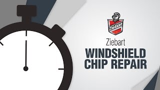 Ziebart Windshield Chip Repair in 34 Seconds [upl. by Aillij]