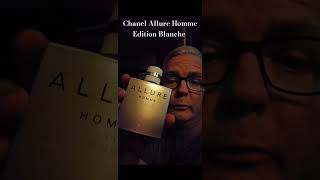 Chanel Allure Homme Edition Blanche is my scent of the day Whats yours Fragrance SOTD [upl. by Yartnoed727]