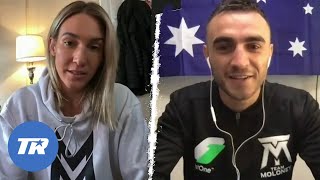 Jason Moloney and Mikaela Mayer Press Conference [upl. by Blanchard]