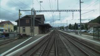 Volldampf  Führerstandsmitfahrt  Cab Ride Langenthal  Rothrist SBB CFF FFS [upl. by Arva698]