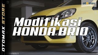 Modifikasi Mobil Honda Brio Satya Pakai Velg WedsSport Ring 16  by otomax [upl. by Onavlis698]