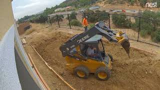 Pool Time Lapse  Gunite [upl. by Zsazsa]